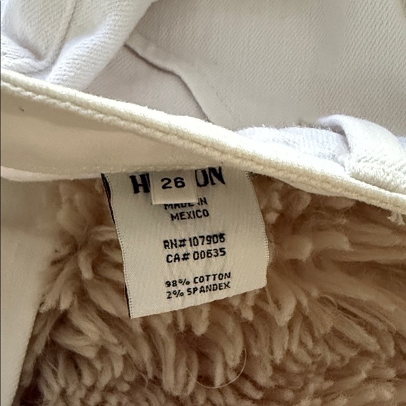 Hudson Women's White Jeans - Picture 9 of 10